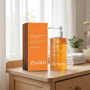 เซรั่มวิตามินซีสำหรับผิวกาย Zyvarn เนื้อบางเบา ช่วยให้ผิวกระจ่างใส เรียบเนียนเปล่งปลั่ง ซึมซาบเร็ว ไม่เหนียวเหนอะหนะ บำรุงผิวกาย - Product Image 1