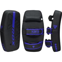 Haute Qualité RDX Thai Pads Courbé Kickboxing Muay Thai avec Poignée Solide, Maya Hide Cuir KARA Strike Shield pour Genoux El