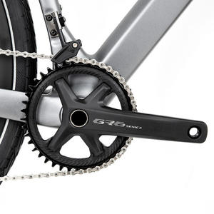 Vélo de montagne en carbone, Gravel, 1x11 vitesses, freins à disque hydrauliques, roues en aluminium 700x40C, axe traversant, <span class=keywords><strong>selle</strong></span> confortable, étanche, ordinaire - Product Image 5