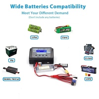 Chargeur équilibrant intelligent HTRC C150 AC/DC 150W 10A Déchargeur pour pièces d'avion RC LiPo LiHV LiFe Lilon NiCd NiMh Pb Batteries