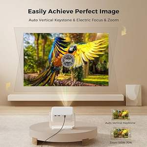 Pour <span class=keywords><strong>Amazon</strong></span> Best-seller US Wireless WiFi 6 BT Smart Portable Projector 4K Business & Education C6 Full HD 1080P pour le bureau et la maison - Product Image 4