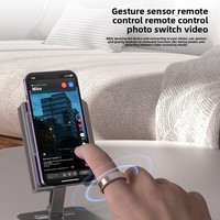 Anillo Inteligente R7 en Oferta, Monitorización de Frecuencia Cardíaca, Sueño, Oxígeno en Sangre, Ejercicio, Control por Gestos, Fotos, Vídeos
