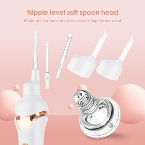 Nettoyeur d'oreilles électrique sans fil à vibration sûre et indolore, dispositif de nettoyage d'oreilles en spirale pour l'élimination du cérumen, outils de soins personnels - Product Image 4