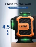Niveau laser vert LAISAI LSG6710, 12 lignes 3*360 °   Niveau laser auto-nivelant pour murs et sols, idéal pour le carrelage et les travaux de construction