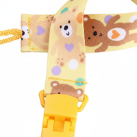 Chaîne de sucette colorée en PP+Polyester, lot de 3, pour bébé Yobe