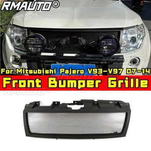 Grille de pare-chocs avant pour Mitsubishi Pajero V93-V97 07-14, pièce de modification - Product Image 2