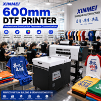 Machine d'impression par transfert DTF XINMEI, imprimante DTF pour t-shirts, sweats à capuche, sacs fourre-tout, solutions d'impression par transfert thermique sur tissu