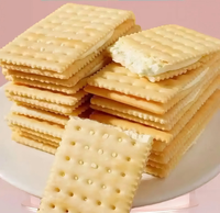 Biscuits pour Snack Saveur de citron Soda Crackers