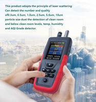 Compteur de particules de surveillance OEM environnemental PM2.5 PM10 détecteur de qualité de l'air moniteur de détection de poussière instrument de mesure