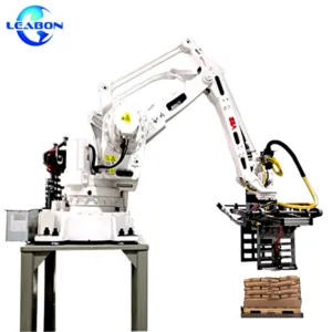 Industrial Robot Arm Palletizer For Bag Bottle Box Carton Robotic Mechanical Arm Stacker Price