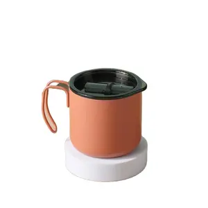 Stainless Steel Mug Supplier Mug 12 Oz Coffee Mugs Custom Logo Water Cup Portion Cups With Lids And Handle