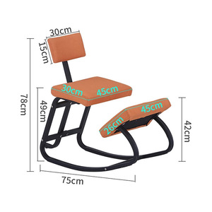 Silla ergonómica superventas transfronteriza, silla de ordenador para corrección de columna, silla de rodillas, anti-cifosis y anti-miopía - Product Image 4