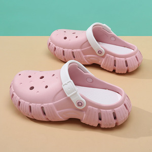 Guru Women's <b>Clogs</b> Thick Sole EVA Hollow Anti-Odor Non-Slip Beach Shoes - Product Image 4