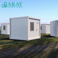 Nouvelle usine Projet d'ingénierie de petite maison personnalisé 3*3M Maison mobile Maisons modulaires préfabriquées Maison en conteneur Maisons préfabriquées