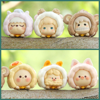 Suplay Hei Fen Er Sac surprise du Zodiaque Chinois, Mini figurine animale créative, Jouet authentique et tendance, Cadeau d'anniversaire, Lot de 20 sacs