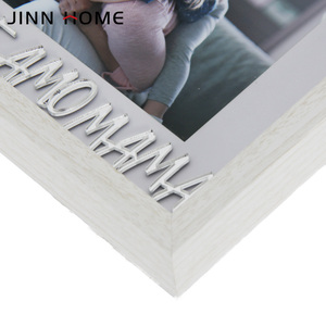 กรอบรูปไม้ JINN HOME I Love My Te Amo Mama กรอบรูปแม่ ของขวัญวัน<span class=keywords><strong>แม่</strong></span> กรอบรูปตั้งโต๊ะ - Product Image 4
