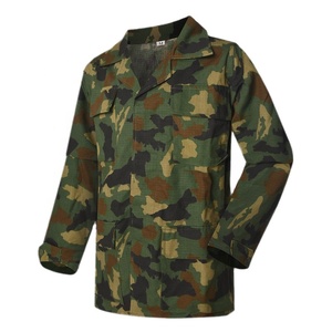Ripstop <span class=keywords><strong>Tenue</strong></span> de Combat Uniforme <span class=keywords><strong>Militaire</strong></span> Veste BDU en Cotton - Product Image 1