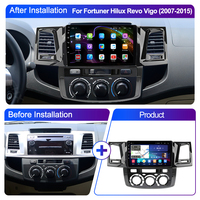 Autoradio Android 12 Crbrillar 9 pouces pour Toyota HILUX 2005-2014, autoradio, Carplay, Android Auto, GPS, Wifi, Hifi, FM, RDS