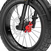 Vélo électrique tout-terrain à suspension intégrale avec moteur de moyeu arrière à frein à disque hydraulique 60V 2000W, batterie 27,5Ah CT20S, autonomie de 150 km, pneus larges