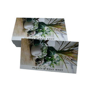 Визитная карточка с матовой ламинацией, полноцветная, превосходного качества, 95x35 мм, 300 г/м², розовая, для рекламных акций, с золотым тиснением - Product Image 3