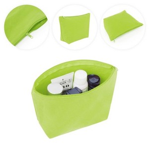 Custom Multi-color Travel Zipper <b>Large</b> Canvas Travel <b>Cosmetic</b> <b>Bag</b> - Product Image 1