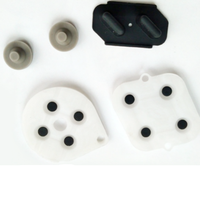 SYYTTCH Répare les coussinets adhésifs du contrôleur, caoutchouc conducteur en silicone pour les accessoires de jeu Nintendo SNES/SFC
