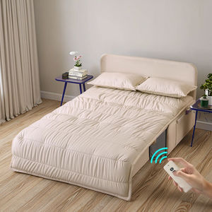 Sofá <span class=keywords><strong>Cama</strong></span> Eléctrico Moderno <span class=keywords><strong>con</strong></span> Control Remoto Inalámbrico Portátil Plegable de Diseño Individual o Doble Multifuncional para Sala de Estar y Estudio - Product Image 6
