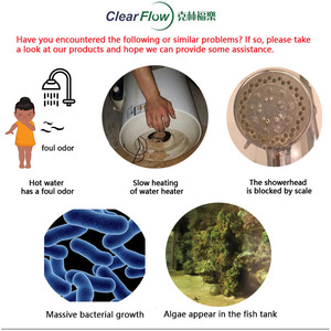 A36 Household Electronic Antiscale Softner 220V <strong>Magnetic</strong> Scale Removal Descaler Filtration for Industrial Water <strong>Treatment</strong> ABS - Product Image 4