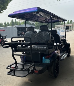 2025 nuevo diseño <span class=keywords><strong>precio</strong></span> de fábrica lujo Popular moderno 6 personas carrito de golf eléctrico 6 plazas para campo de golf - Product Image 6