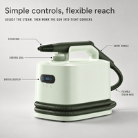 Nouveau nettoyeur vapeur électrique haute pression 4 barres avec chaudière en acier inoxydable pour le nettoyage en profondeur de la maison, de la voiture et des sols