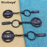 Entraînement Gym Accessoire Sphérique Porte-clés 3in1 Exercice Métal Personnalisé Designer Haltérophilie Kettlebell Pilates Porte-clés