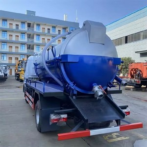 Camión de Succión de Aguas Residuales de 8 cbm, Marca Chengli, Precio de Fábrica, en Venta - Product Image 5