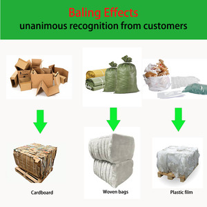 Nhà máy trực tiếp sản xuất hàng loạt 30-tấn áp lực nhỏ dọc thông minh <span class=keywords><strong>Baler</strong></span> để bán - Product Image 3