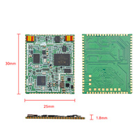 Module PCBA d'enregistreur vocal IA portable pour le journalisme, double connectivité avec WiFi 6 et BLE 6.1