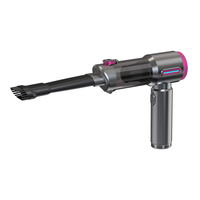 Aspirateur portable sans fil 2026 pour voiture, maison et bureau avec 3 buses, chargement Type-C, capacité 0,5-1L et forte aspiration V27S