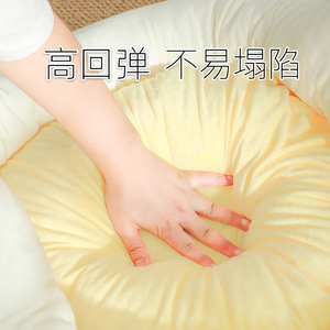 Coussin pour chat de forme ovale, rembourrage en fibre de polyester douce, lavage à la main, articles pour animaux de compagnie pour chat - Product Image 3