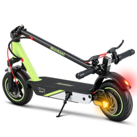 Trottinette électrique pour adultes, trottinette électrique pliable à grande vitesse, pneus solides de 10 pouces, trottinette électrique sûre pour les déplacements en ville