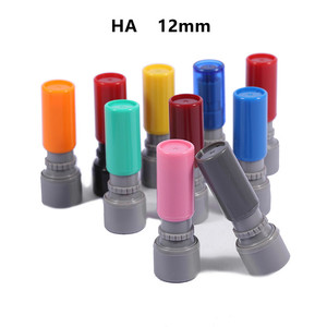 <span class=keywords><strong>Nuovo</strong></span> Modello di Timbro Flash in Plastica Morbida Colorata HA, Rotondo 12mm 17mm, per Uso Ufficio, Perfetto Premio Personalizzato per Insegnanti - Product Image 1