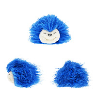 Fabricant de jouets en peluche personnalisés hérisson bleu au design innovant, faible MOQ, matériau doux