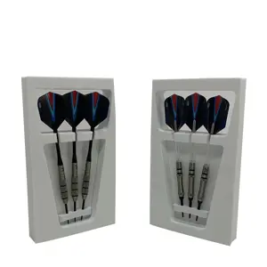 Custom darts 3layers combined white styrofoam eva pe foam insert