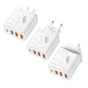 อะแดปเตอร์ที่ชาร์จโทรศัพท์แบบเร็ว us/eu/uk 40W USB Type C PD สำหรับโทรศัพท์16 15 14 13 11 PRO MAX <span class=keywords><strong>Xiaomi</strong></span> <span class=keywords><strong>Samsung</strong></span> <span class=keywords><strong>Galaxy</strong></span> - Product Image 1