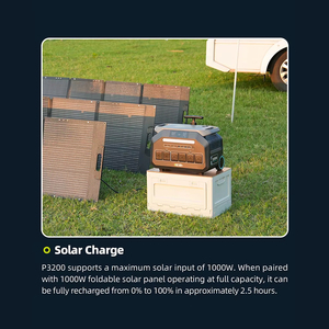 Estación de Energía Portátil IEE P3200 de 3200W, Generador Solar con 16 Puertos de Salida, 2048Wh, Pico de 6400W, Control por Aplicación, Energía Móvil (Stock UE) - Product Image 5