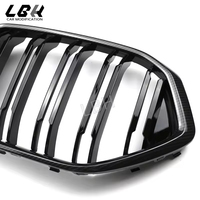 Rejilla de Ventilación para Radiador, Parachoques Delantero, ABS, Estilo Racing, para BMW X6 G06 2020