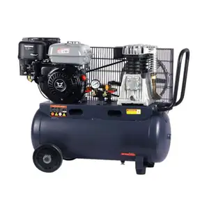 Compressor de ar ultra silencioso sem óleo 70L OEM 6.5HP 220V 65dB 2 galões 125 PSI Ultra silencioso sem óleo 8Bar 250L/MIN