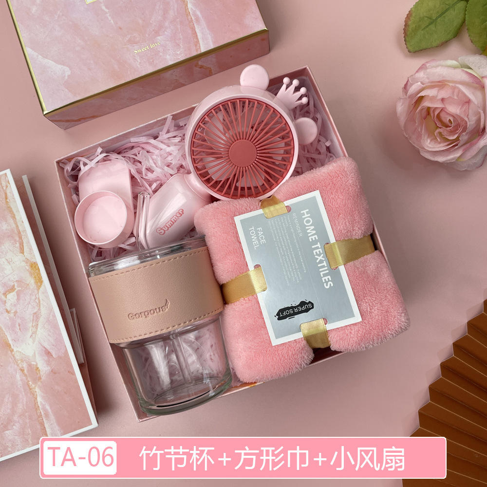 Ta-06 [bamboo cup + square scarf + small fan]