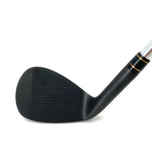 Commercio all'ingrosso OEM Custom uomo mano destra 48/52/56/60 gradi Golf Wedge Set mazze in acciaio inox nero gomma oro sabbia cuneo - Product Image 3