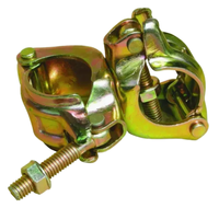 Collier de serrage pivotant en acier galvanisé pour support de coffrage