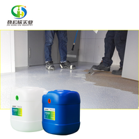 Kit de peinture de sol pour garage ménager, set étanche, ensemble de peinture de sol en époxy résistant à l'humidité et aux friction
