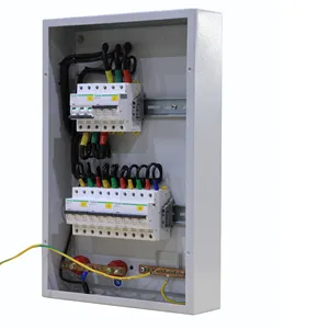 12 way Indoor waterproof MCB distribution panel db panel Electrical power distribution board panel