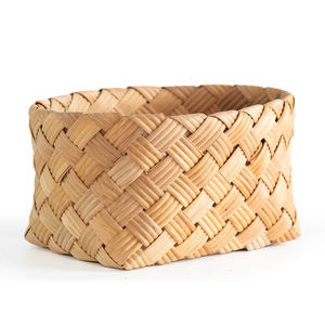 Özelleştirilmiş Hafif Kullanışlı Söğüt Gıda Piknik Sepeti Ev Tipi Söğüt Ekmek Sepeti - Product Image 5